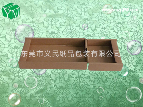 牛皮纸通用包装手工盒